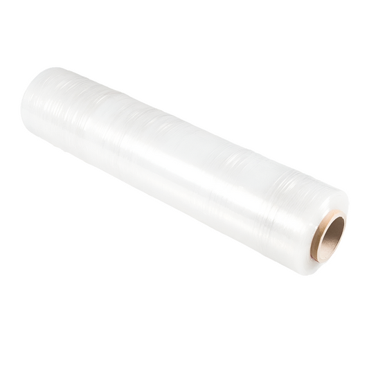 WHITE HAND STRETCH WRAP 25um