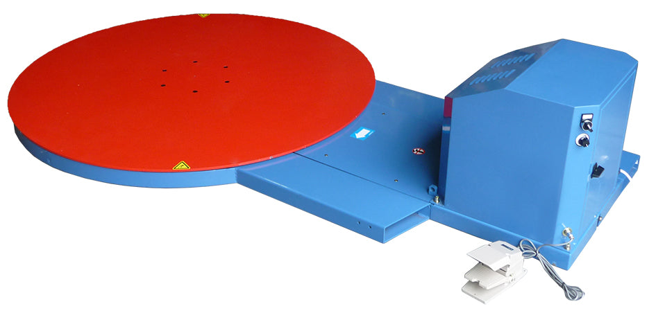 OR-500 Turntable Wrapping Machine with Ramp