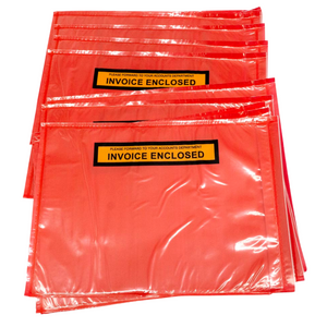  Invoice Enclosed Slip Doculopes Red 230mm x 165mmX1000 pcs per bundle- Cargo Packaging